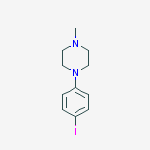 Structure of 1-(4-IODOPHENYL)-4-METHYLPIPERAZINE