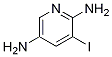 3-iodopyridine-2,5-diamine结构式