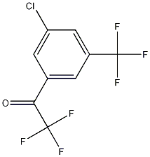 Structure of 1-[3-Chloro-5-(trifluoromethyl)phenyl]-2,2,2-trifluoroethanone