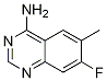 Structure of 7-fluoro-6-methylquinazolin-4-amine