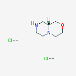 Structure of (R)-Octahydropyrazino[2,1-c][1,4]oxazine dihydrochloride