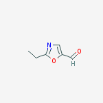 2-ethyloxazole-5-carbaldehyde结构式