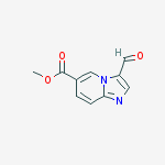 Imidazo[1,2-a]pyridine-8-carboxylic acid, 6-nitro-结构式