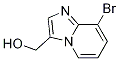 (8-bromoimidazo[1,2-a]pyridin-3-yl)methanol结构式