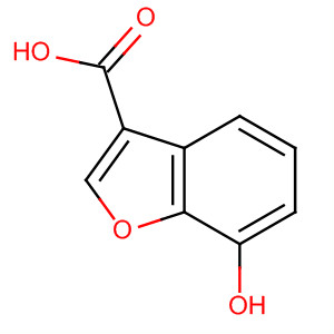 4-HYDROXYBENZOFURAN-3-CARBOXYLIC ACID结构式