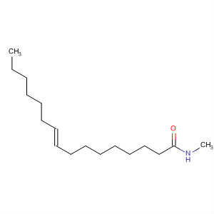 Structure of 9-Hexadecenamide, N-methyl-, (E)-