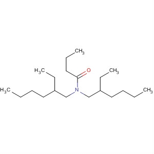 Butanamide, N,N-bis(2-ethylhexyl)-结构式