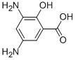 Structure of 3,5-Diaminosalicylic acid