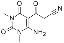 Structure of 3-(6-AMino-1,3-diMethyl-2,4-dioxo-1,2,3,4-tetrahydropyriMidin-5-yl)-3-oxopropanenitrile