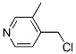 Structure of Pyridine,4-(chloromethyl)-3-methyl-