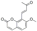 Structure of 7-Methoxy-8-[(E)-3-oxo-1-butenyl]-2H-1-benzopyran-2-one