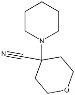 Structure of 4-(piperidin-1-yl)tetrahydro-2H-pyran-4-carbonitrile