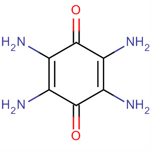 Structure of 2,5-Cyclohexadiene-1,4-dione, 2,3,5,6-tetraamino-