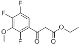 Structure of 3-OXO-3-(2,4,5-TRIFLUORO-3-METHOXY-PHENYL)-PROPIONIC ACID ETHYL ESTER
