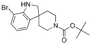 Structure of tert-Butyl 7-broMospiro[indoline-3,4'-piperidine]-1'-carboxylate