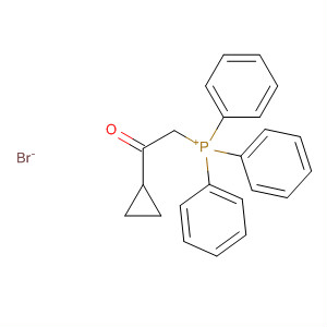 Phosphonium, (2-cyclopropyl-2-oxoethyl)triphenyl-, bromide结构式