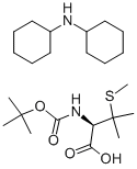 Structure of BOC-BETA,BETA-DIMETHYL-L-CYS(ME)-OH DCHA