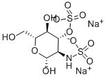 Structure of D-GLUCOSAMINE-2,3-DISULFATE, DISODIUM SALT