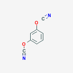 Structure of RESORCINOL DICYANATE