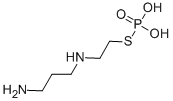 Structure of 2-(3-Aminopropylamino)ethylsulfanylphosphonic acid trihydrate