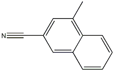 4-Methylnaphthalene-2-carbonitrile结构式