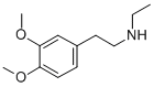 Structure of N-ETHYL-2-(3,4-DIMETHOXYPHENYL)ETHYLAMINE