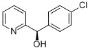 Structure of 2-Pyridinemethanol,a-(4-chlorophenyl)-, (R)-