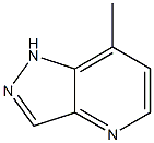 Structure of 1H-Pyrazolo[4,3-b]pyridine, 7-Methyl-