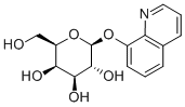 Structure of 8-HYDROXYQUINOLINE-BETA-D-GALACTOPYRANOSIDE