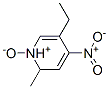 Structure of 3-ethyl-6-methyl-4-nitro-6H-pyridine 1-oxide