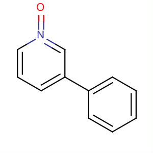 Structure of Pyridine, 3-phenyl-, 1-oxide