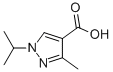 Structure of 1-ISOPROPYL-3-METHYL-1H-PYRAZOLE-4-CARBOXYLIC ACID