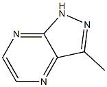 Structure of 3-methyl-1H-pyrazolo[3,4-b]pyrazine