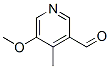 Structure of 3-Pyridinecarboxaldehyde,5-methoxy-4-methyl-
