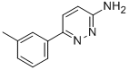 3-Pyridazinamine, 6-(3-methylphenyl)-结构式