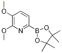 Structure of 2,3-Dimethoxy-6-(4,4,5,5-tetramethyl-1,3,2-dioxaborolan-2-yl)pyridine