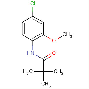 N-(4-CHLORO-6-METHOXYPHENYL)-2,2-DIMETHYLPROPANAMIDE结构式