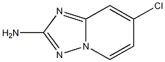 Structure of 7-Chloro-[1,2,4]triazolo[1,5-a]pyridin-2-ylamine