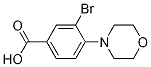 Structure of 3-Bromo-4-morpholinobenzoic Acid