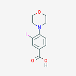 Structure of 3-Iodo-4-Morpholinobenzoic Acid
