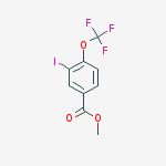 Structure of Methyl 3-iodo-4-(trifluoromethoxy)benzoate