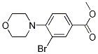 Structure of Methyl 3-Bromo-4-morpholinobenzoate