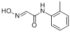 (2E)-2-(羟基亚氨基)-N-(2-甲基苯基)乙酰胺结构式