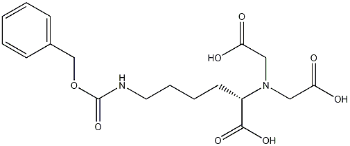 Structure of N6-Carbobenzyloxy-N2,N2-bis(carboxymethyl)-L-lysine