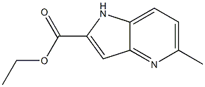 Structure of ethyl 5-Methyl-1H-pyrrolo[3,2-b]pyridine-2-carboxylate