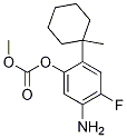 Structure of 5-Amino-4-fluoro-2-(1-methylcyclohexyl)phenyl methyl carbonate