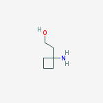 Structure of 1-amino-1-(2-hydroxyethyl)cyclobutane