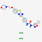 Structure of AC 010220 dihydrochloride