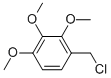 1-CHLOROMETHYL-2,3,4-TRIMETHOXYBENZENE结构式