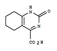 4-quinazolinecarboxylic acid, 1,2,5,6,7,8-hexahydro-2-oxo-结构式